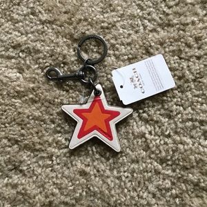 Coach keychain/bag charm (NWT)